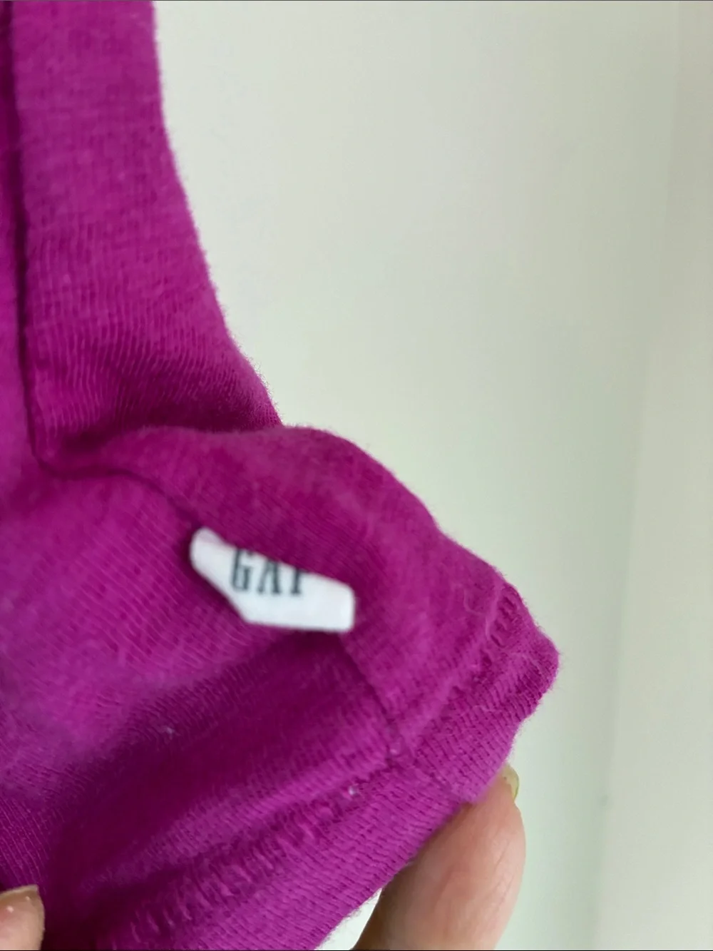 GAP Kids Short Sleeve Pocket Tee - Magenta Pink
